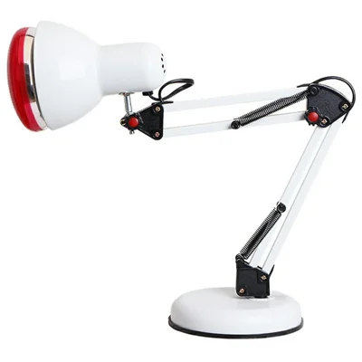 XL-811B Skrivebordsbaseret Infrarød Varmeterapilampe 100W 220V med Justerbart Arm til Smertelindring