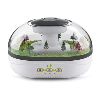 Diffusore Aromaterapia 327 Gocce di Pioggia 400ml Umidificatore Ultrasuoni ad Alta Nebbia per Casa e Ufficio - Micro Paesaggio
