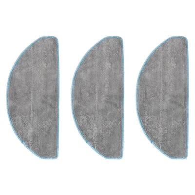 3Pcs for Xiaomi Mijia 3C Ultra / iRobot Roomba 105 Combo / Essential / Eufy L50 / L60 / G50 Sweeping Robot Rag Replacement Cleaning Cloth