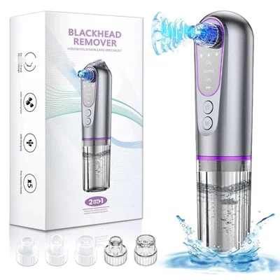 YC155 Blackhead Remover Vacuum Suction Device Pore Cleaner with Bubble Technology For Home Use