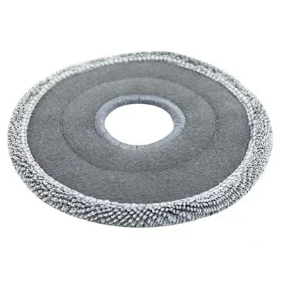 Pendiente de limpieza para Roborock P20 / P10 / G30 U / Saros 10R, almohadilla de fregado de poliéster para suelos, eliminación de polvo - Gris