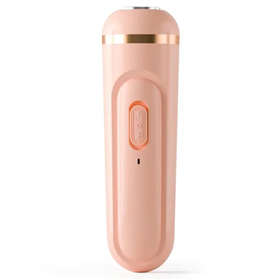 HE-J001 Elektrisk Avlägsnare för Hudavlagringar på Fötter, Uppladdningsbar Bärbar Elektronisk Pedikyrverktyg Present Professionell Fotvård - Rosa