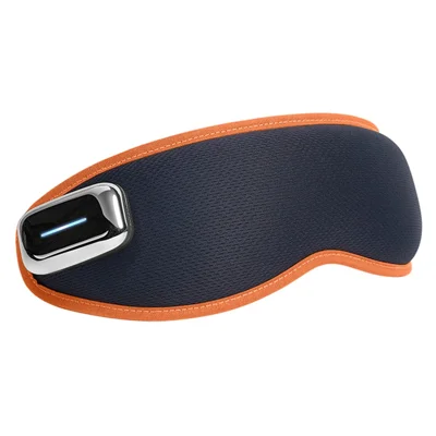 CKGO Y09 Oogmassager met Verwarmende en Koelende Compressie, Muziek, Slim Oogmasker - Oranje