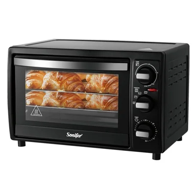 SONIFER SF-4034 1300W 20L Double Layer Electric Oven with Mechanical Knob Control for Home Baking, EU Plug