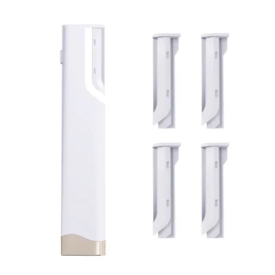 MD12 Ultrasonic Hair Remover Electric Eyebrow Trimmer for Women Face Body Hair Removal Device - White