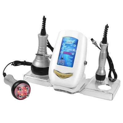 Machine de perte de poids et de beauté par cavitation à ultrasons 40K, radiofréquence RF et lifting cutané, certifiée CE (ST) - Prise EU