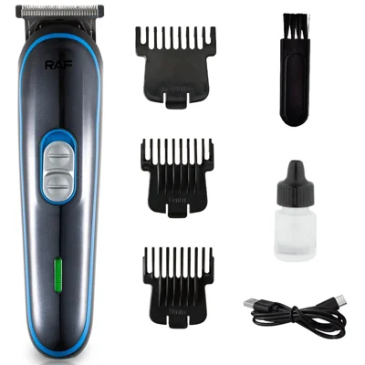 RAF R.4008 3W Electric Hair Clipper with 3 Limit Combs Professional Hair Trimmer