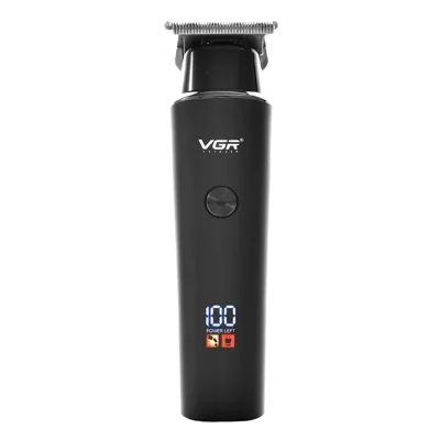 VGR V-937 LCD Digital Hair Electric Clipper Portable Hair Trimmer with Stainless Steel Cutter Haircut Tool for Home
