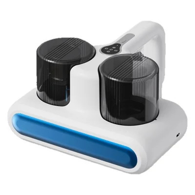 ESR Dual Cup Dust Mite Remover High Suction Mite Eliminator Efficient Bed Vacuum Cleaner with LED UV - White