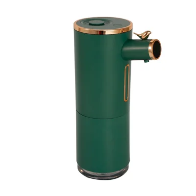 D31 Inteligente Sootless Sabonete Dispensador Automático Lavar A Máquina De Lavar Roupa De Espuma Elétrica Com Nível Ajustável / Exposição Digital De Temperatura Interior Para Cozinha Do Banheiro - Verde