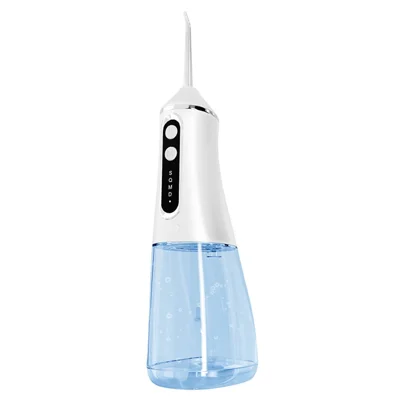 CY6 Portable Teeth Cleaner Electric Handheld Oral Irrigator 500ML Large Capacity Dental Scaler Gift with 4 Nozzles