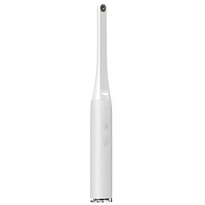 HD WiFi Dental Camera Intraoral Endoscope with LED Light Oral Care Cleaning Inspection Tool - White