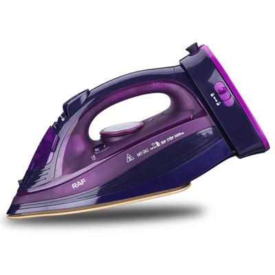 RAF R.1210 EU Plug Handheld Steam Ironing Machine Garment Steamer with 5 Temperature Modes - Purple