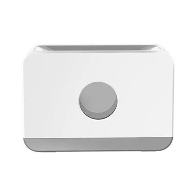 E126 220ml Remote Control Flame Light Humidifier Air Aroma Humidifier for Home Office SPA Yoga (Dual Color Flame) - White