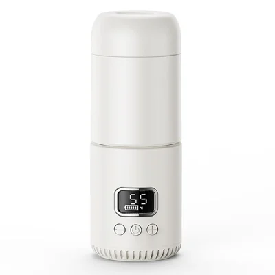 WXX-CT01 Portable Wireless Temperature Control Kettle 10000mAh Milk Warmer Travel Bottle for Baby Formula Preparation