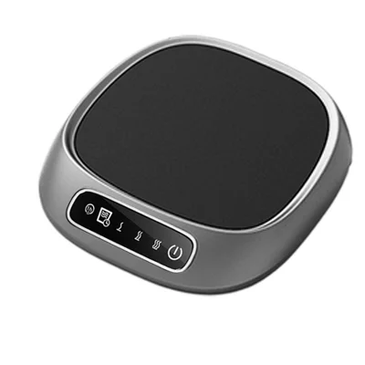 RST-77 Aquecedor de Copo Inteligente Alimentado por USB 10W 3 Níveis de Controlo de Temperatura Almofada de Aquecimento para Café Chá Leite Escritório Casa - Cinzento