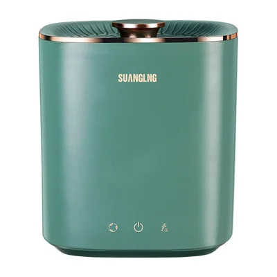 Máquina de Lavar Portátil Miniatura B18 Lavandaria Automática para Dormitório Lavagem de Roupas Íntimas Esterilização com Luz Azul - Verde