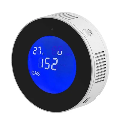 Tuya WiFi Smart APP Control Gasleckmelder CH4 / LPG / Erdgas - US-Stecker
