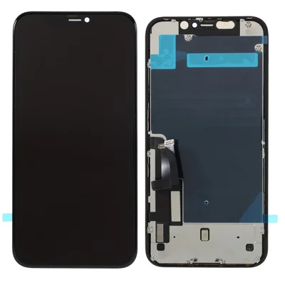Экран LCD класса C и сборка дигитайзера + рама + мелкие детали (ремесленное исполнение RUIJU) (без логотипа) для iPhone 11 6.1 дюйма