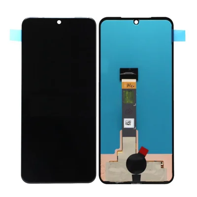 OEM LCD Screen and Digitizer Assembly (Without Logo) for LG V60 ThinQ 5G V600 - Black