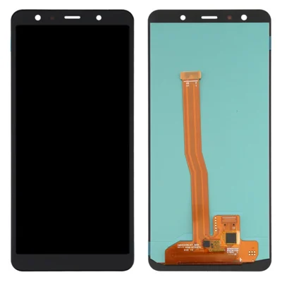 L'ensemble D'écran et de Numériseur OLED Remplacer la Pièce (fabrication Oled) Pour Samsung Galaxy A7 (2018) A750