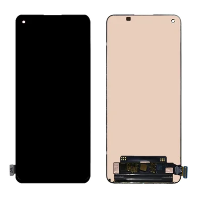 Parte de Ensamblaje de la Pantalla Amolada y Digitalizador de Ensamblaje de Grado B (sin Logotipo) Para OnePlus 9 (EU / Versión Estadounidense)