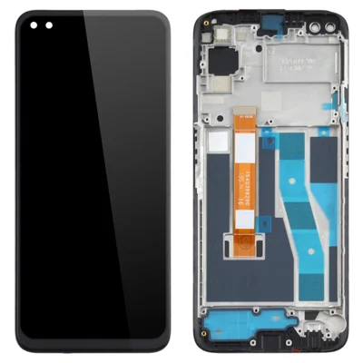 Écran LCD de Grade B et Numériseur Assemblage + Remplacement de Trame (sans Logo) Pour Realme 6 Pro Rmx2061 / Rmx2063