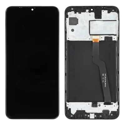 Für Samsung Galaxy A10 A105 Grade C LCD-Bildschirm und Digitizer-Baugruppe + Rahmenersatzteil (ohne Logo)