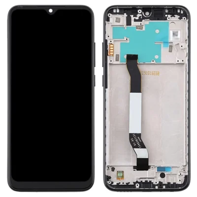 For Xiaomi Redmi Note 8 Grade C LCD Screen and Digitizer Assembly + Frame Replacement Part (without Logo) - Black