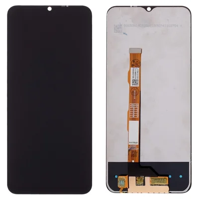 Pieza de repuesto de ensamblaje de pantalla LCD y digitalizador grado C para vivo Y20 / Y20s / Y20i / Y12s / Y20s [G] (sin logotipo) - Negro
