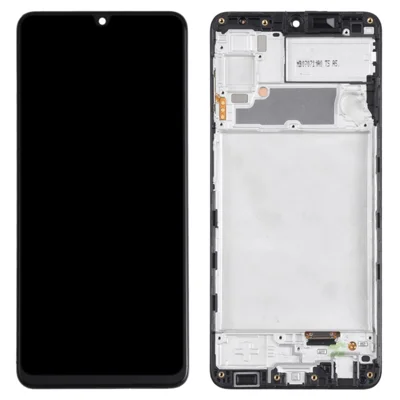 Für Samsung Galaxy A22 4G (EU-Version) A225 Grad C LCD-Bildschirm und Digitizer-Baugruppe + Rahmen (In-Cell-Verarbeitung) (ohne Logo)