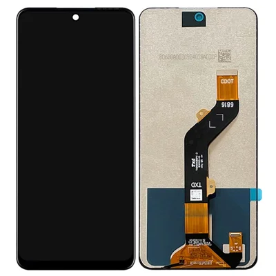 Pour Infinix Hot 12 Play 4G X6816/Hot 12 4G X6817 Remplacement de l'ensemble écran LCD et numériseur de qualité C (sans logo)