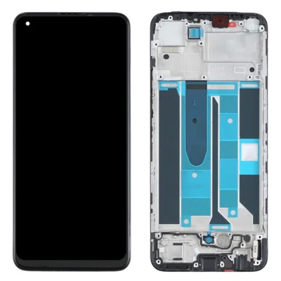 Для Realme 8 4G RMX3085/8 Pro RMX3081 Grade C ЖК-экран и сборка сенсорного экрана + рамка Часть (технология TFT) (не поддерживает сканер отпечатков пальцев под экраном) (без логотипа)