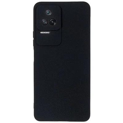 For Xiaomi Redmi K40S 5G / Poco F4 5G Ultra Thin Anti-fall TPU Phone Case Double-Sided Matte Phone Shell - Black