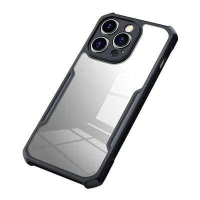 XUNDD Anti-fall Phone Case for iPhone 14 Pro Max 6.7 inch Well Protection Acrylic + TPU Mobile Phone Back Cover