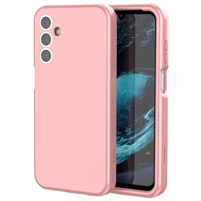 GW03 For Samsung Galaxy A15 5G Case TPU + PC Phone Cover Dual Layer Shockproof - Rose Gold