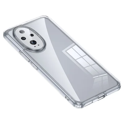 For Honor 200 5G Cell Phone Case TPU + PC Shockproof Back Cover - Transparent