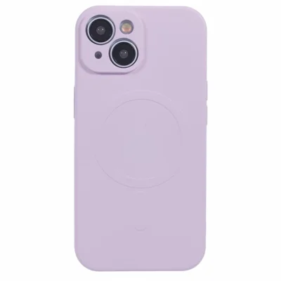 For iPhone 13 Case Compatible with MagSafe Shock Absorbing TPU Phone Cover - Purple