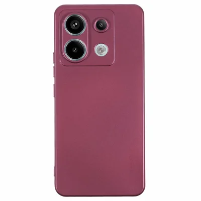 X-LEVEL Guardian Series For Xiaomi Redmi Note 13 Pro 5G / Poco X6 5G TPU Case Matte Phone Back Cover - Wine Red