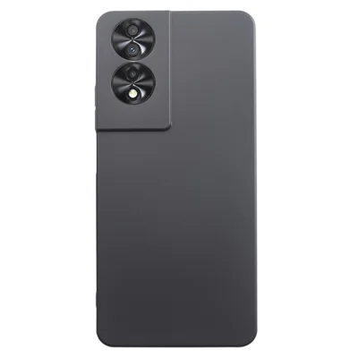 For TCL 40 Nxtpaper 4G Case Soft Matte Finish TPU Black Phone Cover (Precise Lens Cutouts)