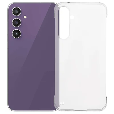 For Samsung Galaxy S23 FE Case Transparent Hard PC Frameless Phone Cover
