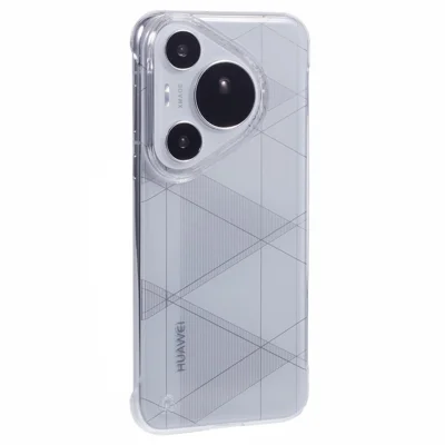 For Huawei Pura 70 Case Transparent Hard PC Frameless Phone Cover