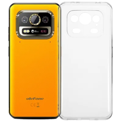 For Ulefone Armor 25 Ultra Case Soft TPU Anti-Scratch Shockproof Phone Cover - Transparent