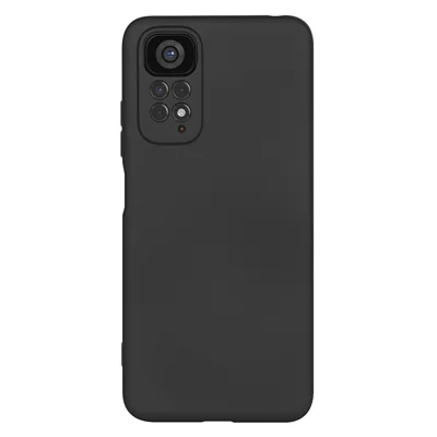 For Xiaomi Redmi Note 11 4G (Qualcomm) / Note 11S 4G Phone Case 2.2mm TPU Shockproof Cases Anti-Fall Phone Protector - Black