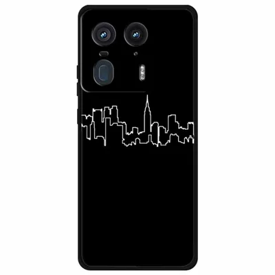 غطاء هاتف أنيق بسيط من مادة TPU لهاتف Motorola Edge 50 Ultra 5G / Moto X50 Ultra 5G - المدينة
