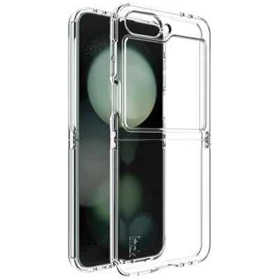 IMAK UX-6 Series for Samsung Galaxy Z Flip7 FE 5G / Z Flip6 5G Case Airbags Shockproof Clear TPU Phone Cover