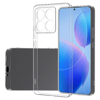 For Xiaomi 14T Clear Case Ultra Thin Soft TPU Phone Cover