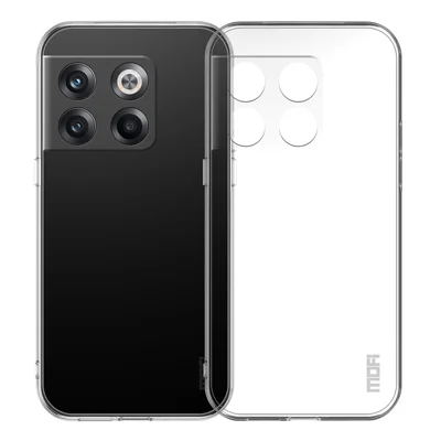 Étui de téléphone transparent MOFI pour OnePlus 10T 5G / Ace Pro 5G Anti-rayure Housse de téléphone portable en TPU souple
