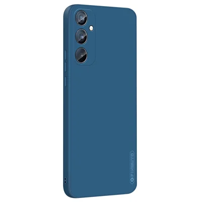 PINWUYO JK Touching Serie til Samsung Galaxy S24 FE Case TPU Beskyttelsesdæksel - Marineblå