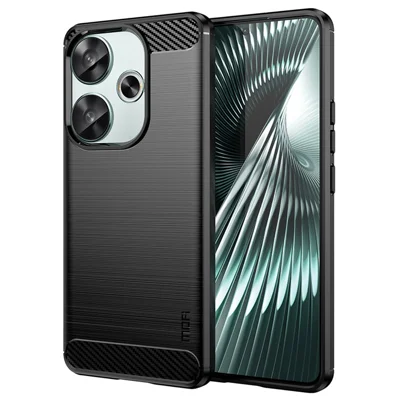 MOFI JK TPU Series-1 For Xiaomi Poco F6 5G / Redmi Turbo 3 5G Case Slim Fit TPU Phone Cover - Black